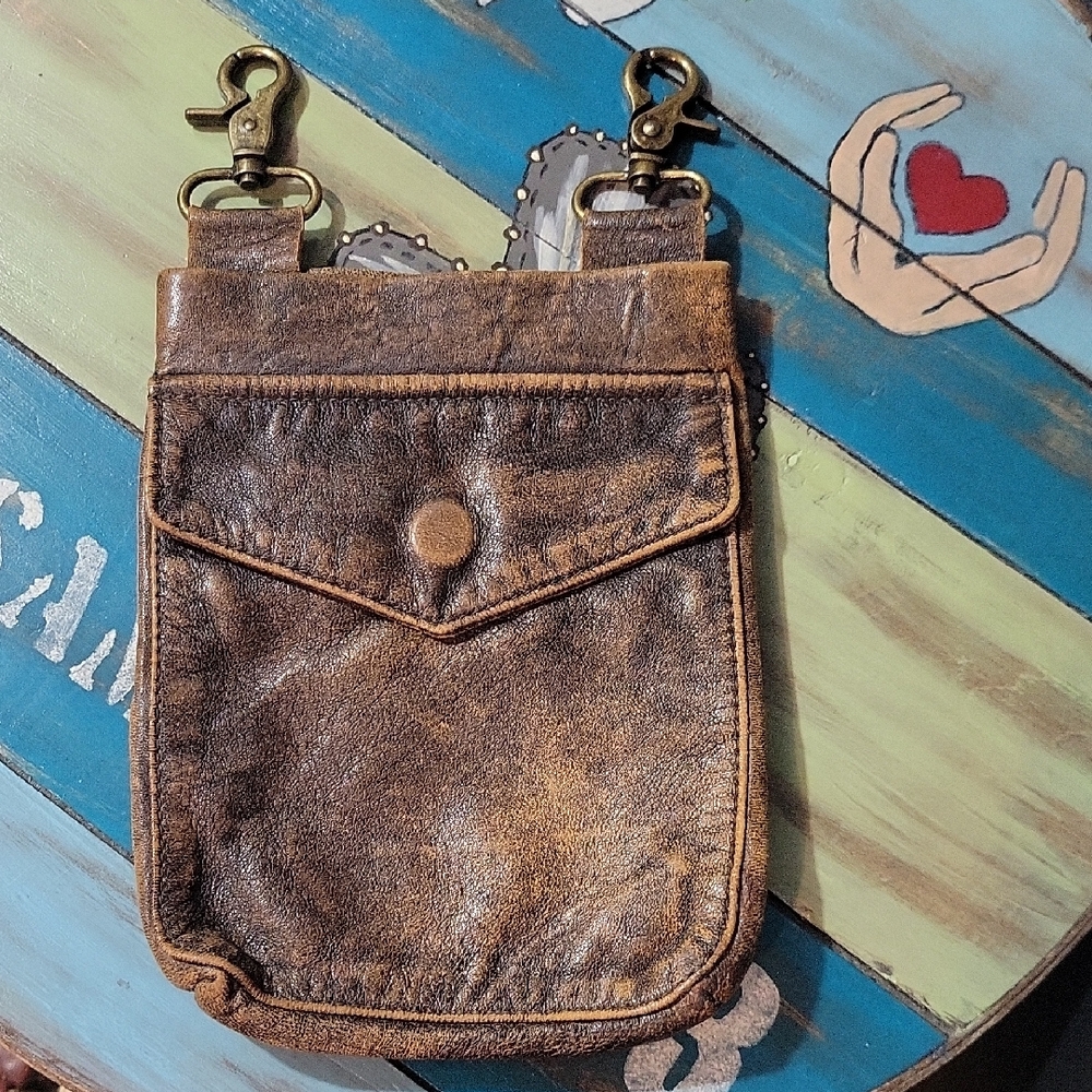 Soft Leather Belt Bag